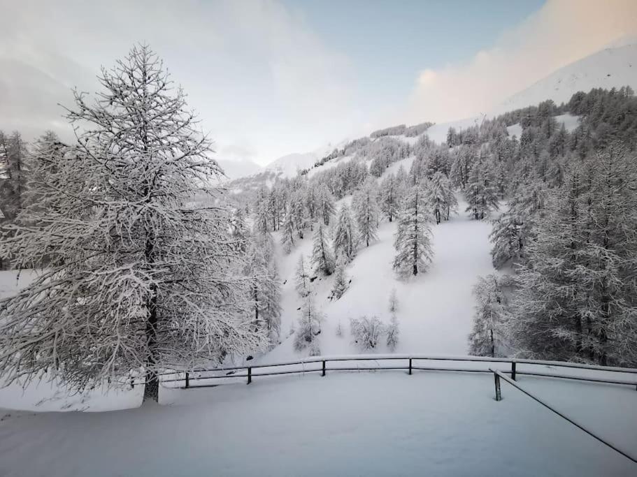 Cosy Apart, Ski Snow Surf, Foux D'Allos Avec Vue Exteriér fotografie